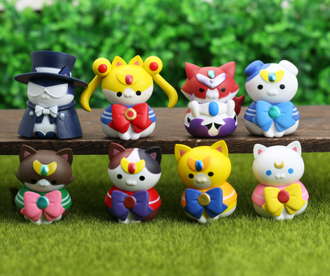 Sailorscouts Cats Chibi Statue