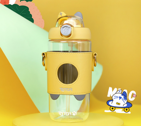 Totor Cat Ear Water Bottle 650ml