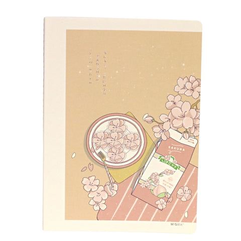 Sakura Snacks 16K Notebook