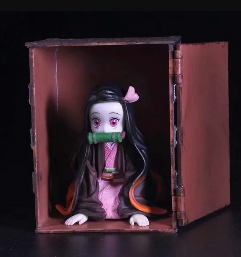 Demon Slayer Nezuko in Cupboard Statue 9cm