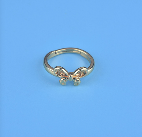 Gold Butterfly Ring