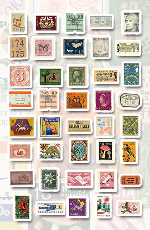 Jiyu Vintage Sticker Pack
