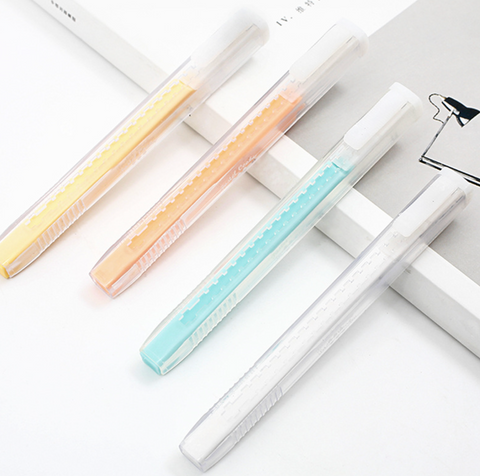 KOKUYO Candy Color Tube Eraser - White