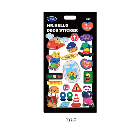 Mr. Hello Deco Stickers