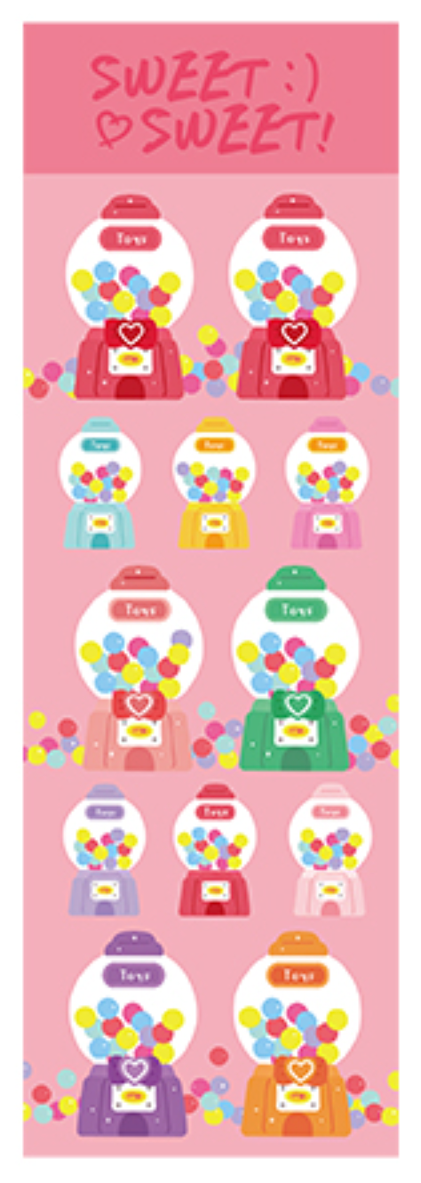 Jiyu Sweet Sweet Stickers