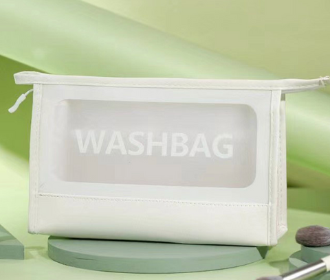 Transparent Cosmetic Pencil Case Matte Bag