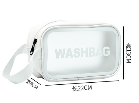 Transparent Cosmetic Small Matte Bag