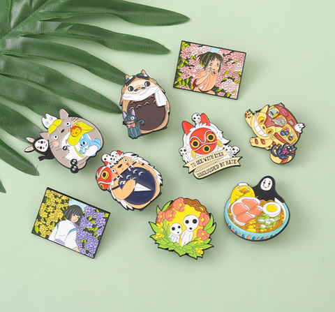 Ghibli Pins