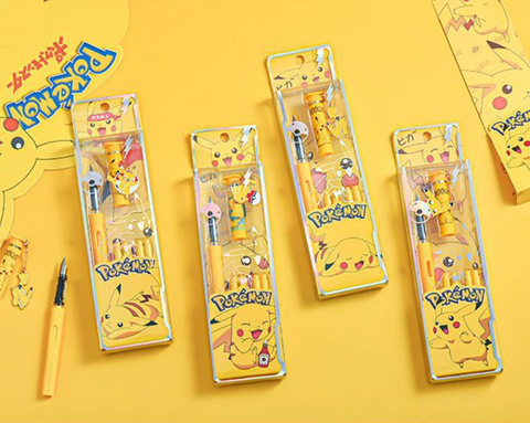 0.5mm Pikachu Fountain Pen Set with Refill