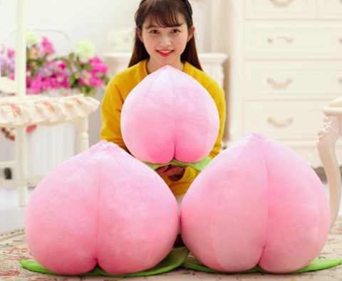 30cm Peach Plush